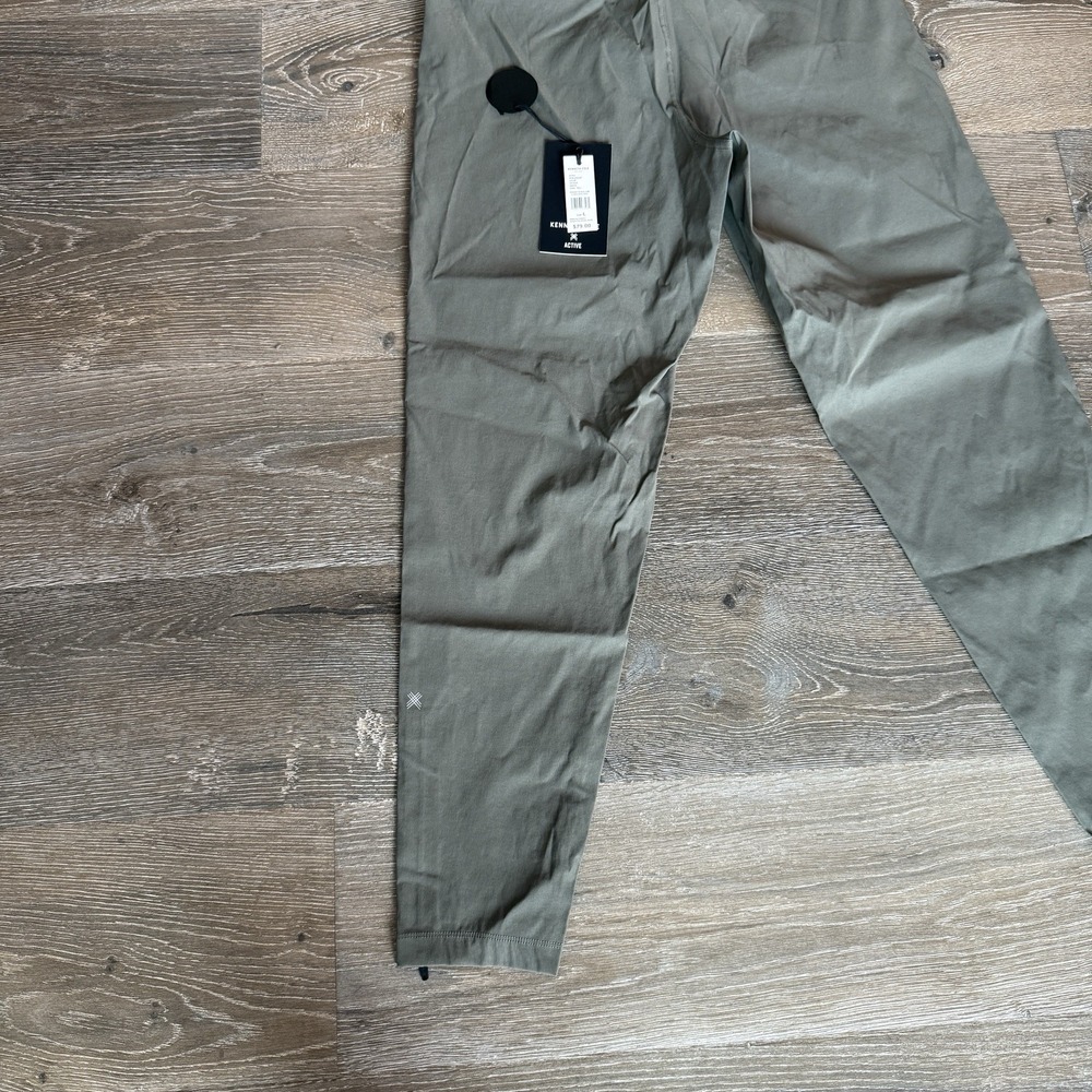 Kenneth Cole Active Tech Jogger Ankle Zip Slim Lightweight Fatigue Size Large - Picture 6 of 8